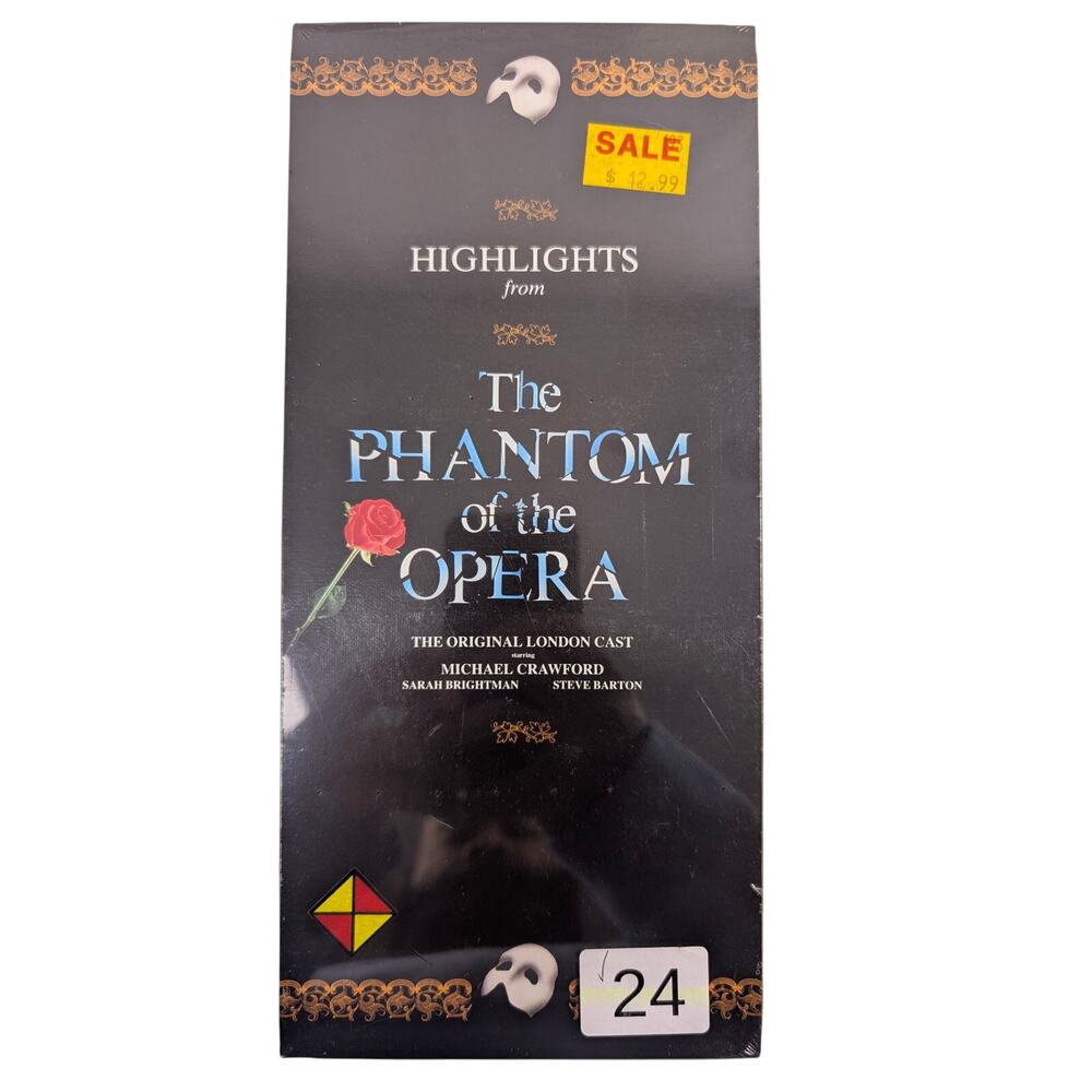Highlights From The Phantom Of The‎ Opera Original London Cast 1987 Factory Seal